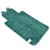 tapis à langer de voyage imperméable coloris vert sapin en coton bio