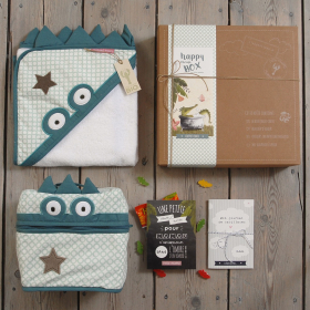 Coffret cadeau bébé original Croco - la petite box