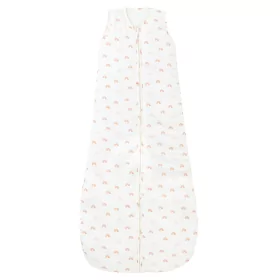 gigoteuse enfant 3-6 ans mixte 130 cm en coton bio imprimé arc en ciel