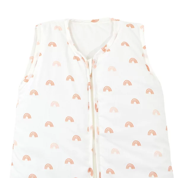 gigoteuse enfant 3-6 ans mixte 130 cm en coton bio imprimé arc en ciel