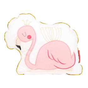 Coussin Flamant rose
