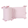 Tour de Lit fille rose 70x140 ou 60x120 Lovely Emilie