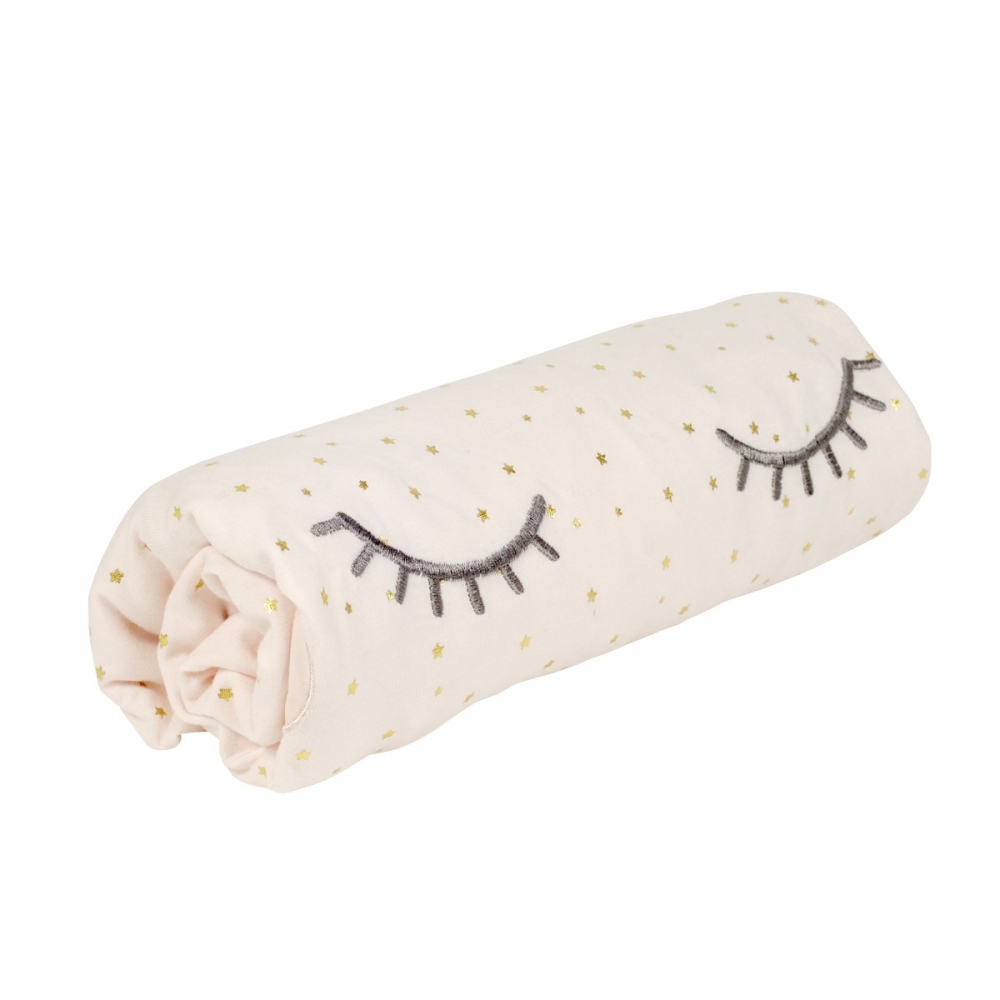 Drap Housse Bebe Coton Bio Princesse Swan Little Crevette