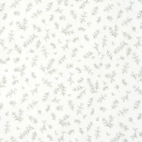 gigoteuse été enfant 150 cm mixte motif buis en coton bio fond blanc cassé ouverture sur le devant
