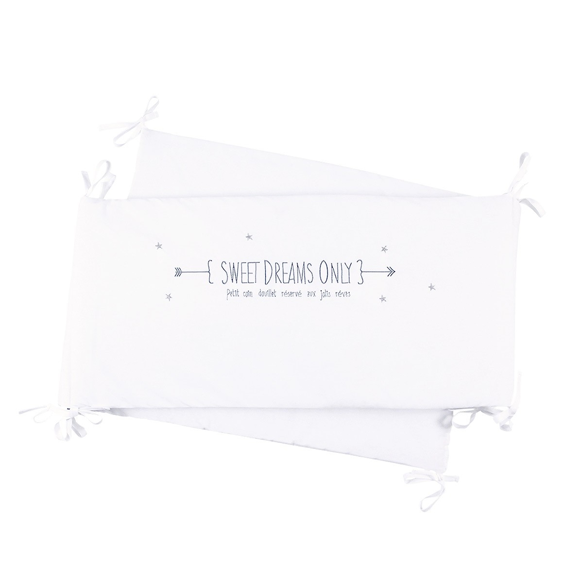 Tour de lit blanc Sweet Dreams