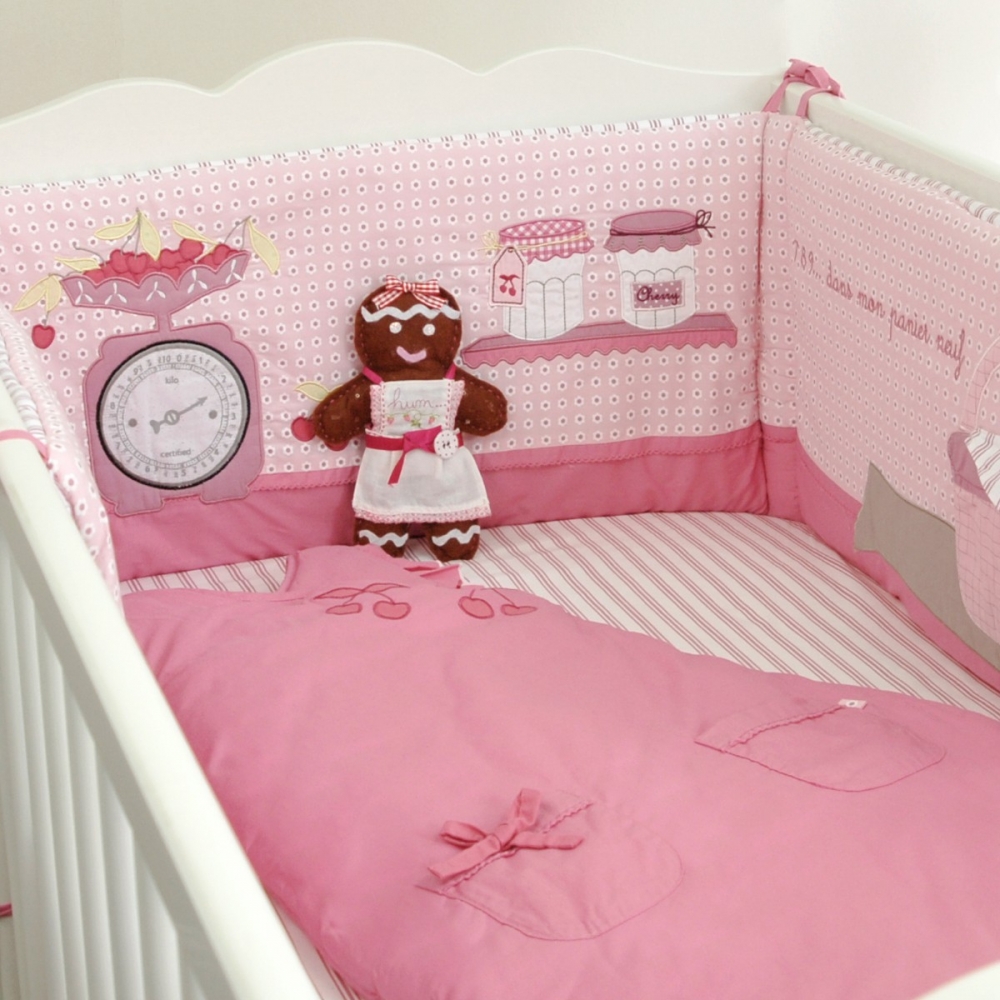 Drap Housse Bebe Fille Rayures Roses Mlle Cerise Little Crevette Drap Housse Bebe Fille Rayures Roses Mlle Cerise Little Crevette