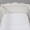 Drap-housse bébé original gris clair 60x120 Sweet Dreams coton bio oekotex
