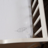 Drap-housse bébé original gris clair 60x120 Sweet Dreams coton bio oekotex