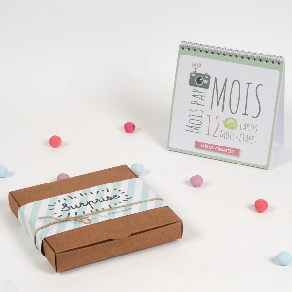 Cartes étapes mois par mois