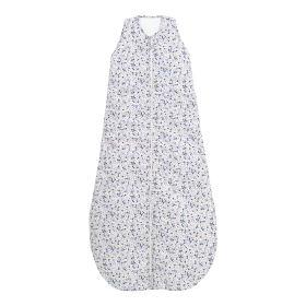 Gigoteuse enfant coton bio 6-10 ans 150 cm billie fleurs bleues esprit liberty
