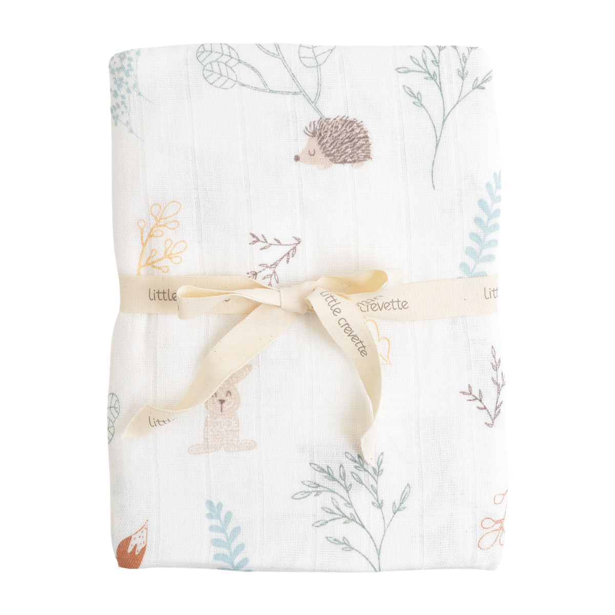 Maxi-lange bébé coton bio* imprimé Dream Forest