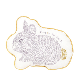 Coussin Pompom le lapin