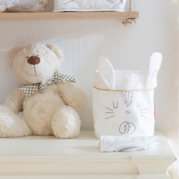 Panier de toilette Pompom
