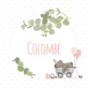 Tableau déco personnalisé Ourson rose