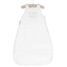 Gigoteuse mixte fille garçon tog 2,5 écrue motif lapin en coton bio oekotex