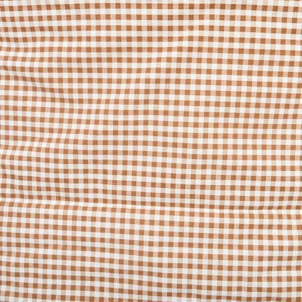 motif imprimé vichy caramel