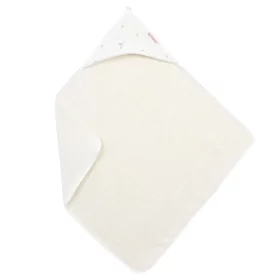 cape de bain bébé colibri en éponge pur coton bio