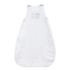 Gigoteuse été légère en lange blanche mixte fille garçon tog 0,5 motif lapin pompom en coton bio oekotex