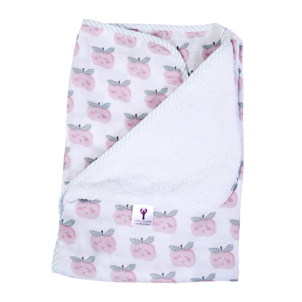 Cape De Bain Bebe En Lange Pomme D Amour Little Crevette