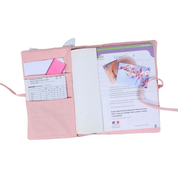 Protège-carnet de santé Pomme d'amour