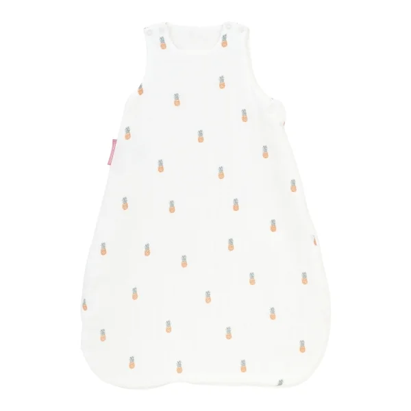 gigoteuse été en gaze de coton bio imprimé ananas