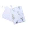 Lot de 12 lingettes lavables bébé Cactus