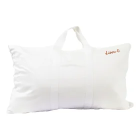 sac de couchage brodé au prénom caramel