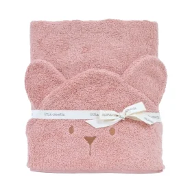 cape de bain ourson bois de rose