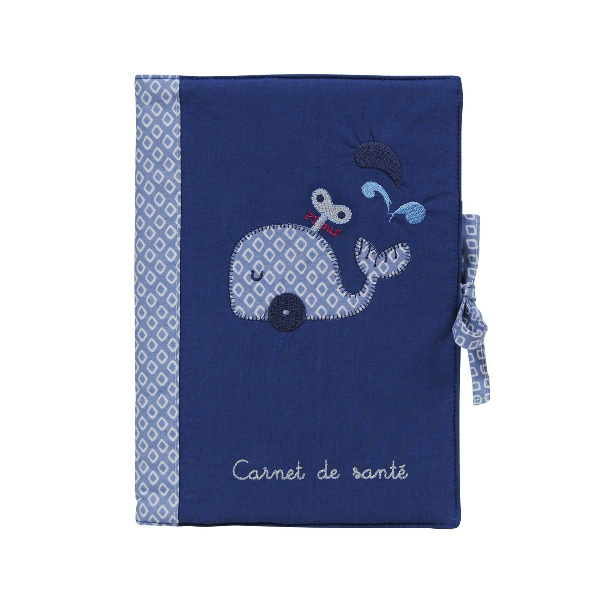 Protège-carnet de santé Baleine