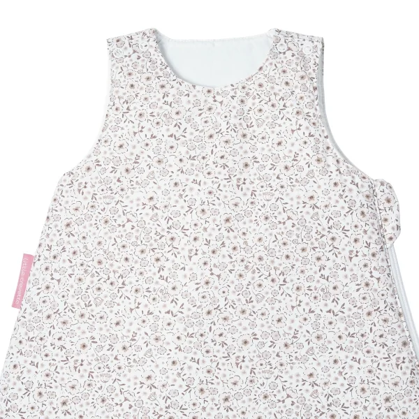 gigoteuse bebe TOG 2.5 fleurs beiges et roses Lilly