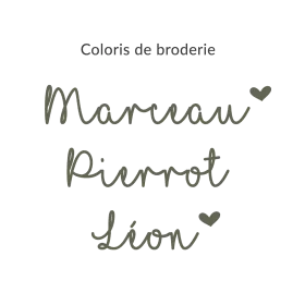 broderie coloris argile