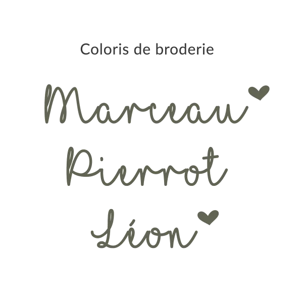 broderie coloris argile