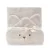 cape de bain bébé rectangulaire à oreilles ourson beige coton bio oeko-tex