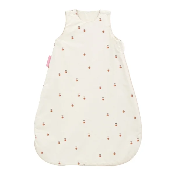gigoteuse été mixte imprimé pommes en percale coton bio TOG 0.5