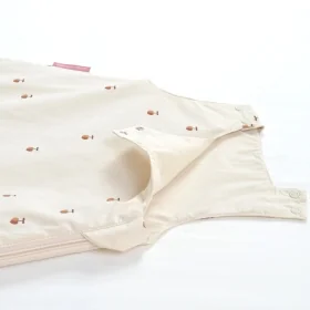 gigoteuse été mixte imprimé pommes en percale coton bio TOG 0.5
