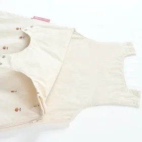 gigoteuse été mixte imprimé pommes en percale coton bio TOG 0.5