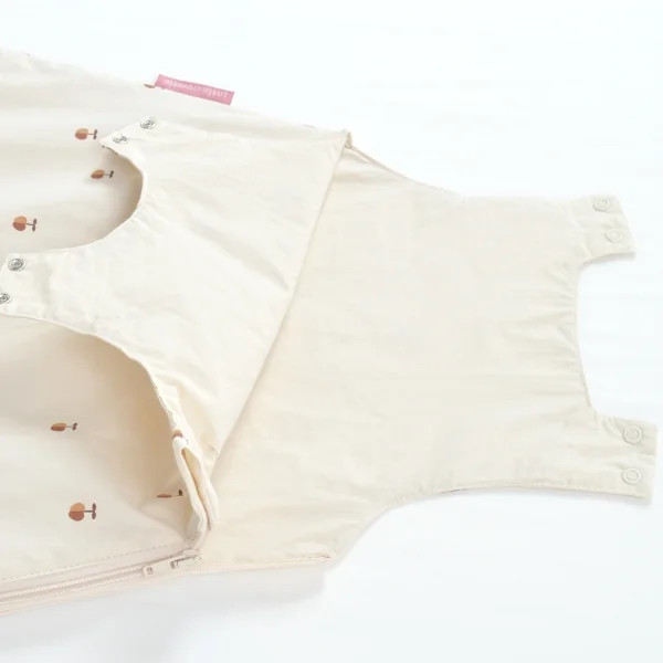 gigoteuse été mixte imprimé pommes en percale coton bio TOG 0.5