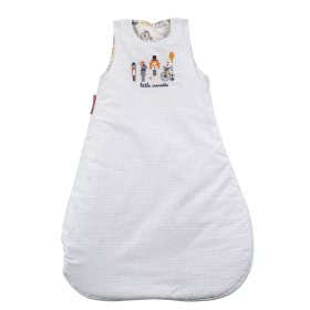 Gigoteuse bleue mixte fille garçon tog 2,5 motif animaux de cirque en coton bio oekotex