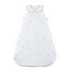 Gigoteuse à pois tog 2,5 fille col claudine blanche en coton bio oekotex