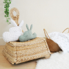 Coussin Lapinuage - carreaux gris