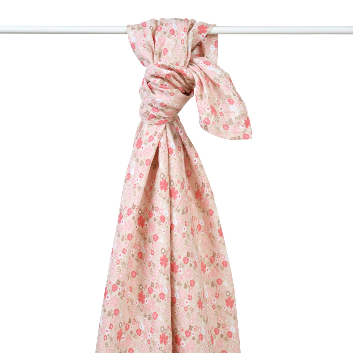 Maxi Lange Gris Imprime Fleurs Mila Little Crevette Maxi Lange Gris Imprime Fleurs Mila Little Crevette