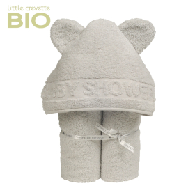 Coffret cadeau bébé original mixte cape de bain ours