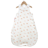 Gigoteuse été légère blanche en lange tog 0,5 fille motif arc-en-ciel rose en coton bio oekotex