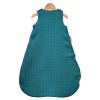 Gigoteuse été légère en lange tog 0,5 mixte fille garçon motif pieuvre couleur vert canard et moutarde en coton bio oekotex