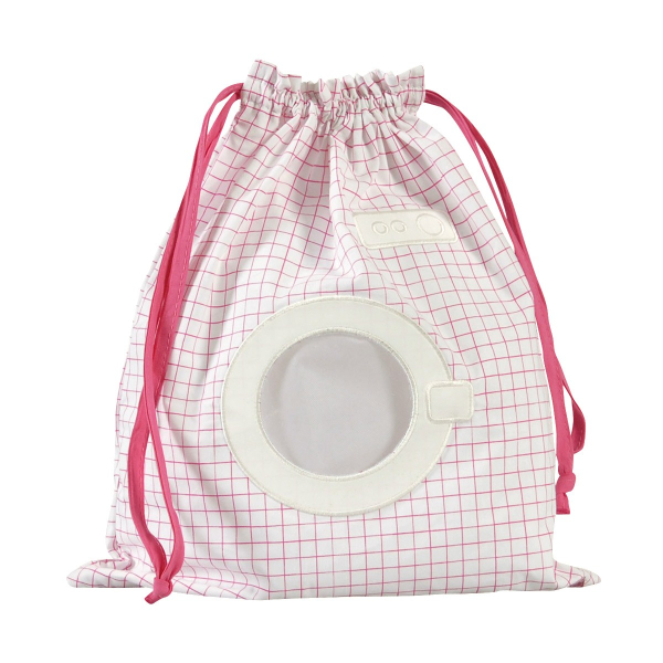 Sac à linge mouillé rose Machine à laver