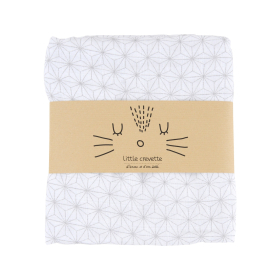 maxi-lange bébé mixte garçon fille blanc en coton bio oekotex