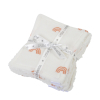 Lot de 12 lingettes lavables bébé Rainbow