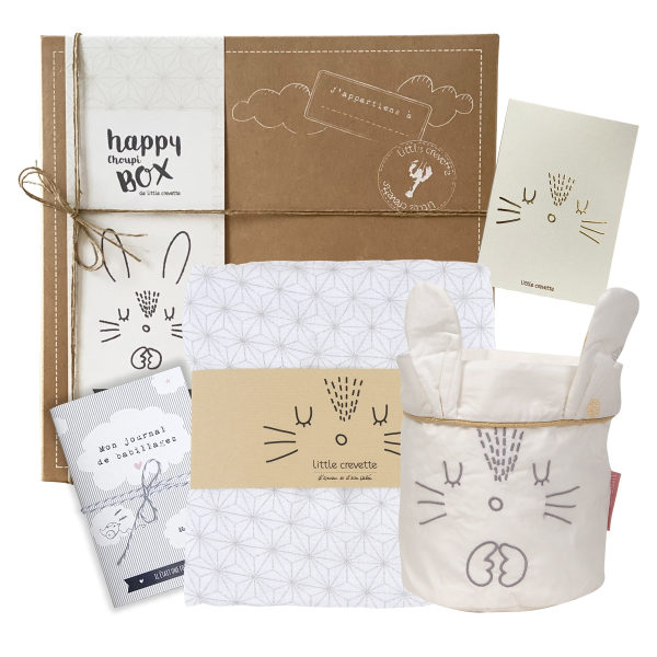 coffret cadeau bébé mixte lapin