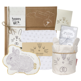 coffret cadeau bébé mixte lapin