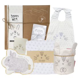 coffret cadeau bébé mixte lapin